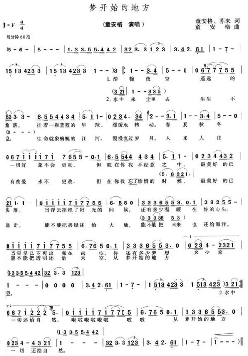 梦开始的地方