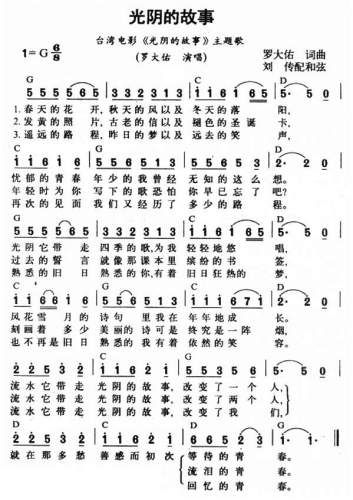 光阴的故事