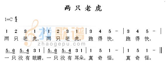 两只老虎