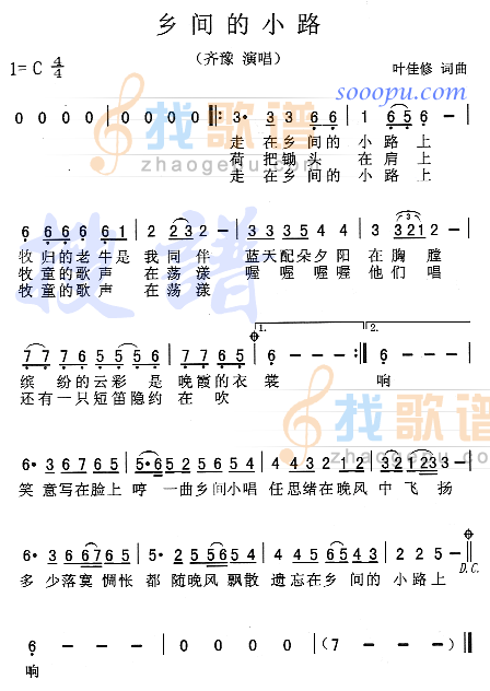 乡间的小路