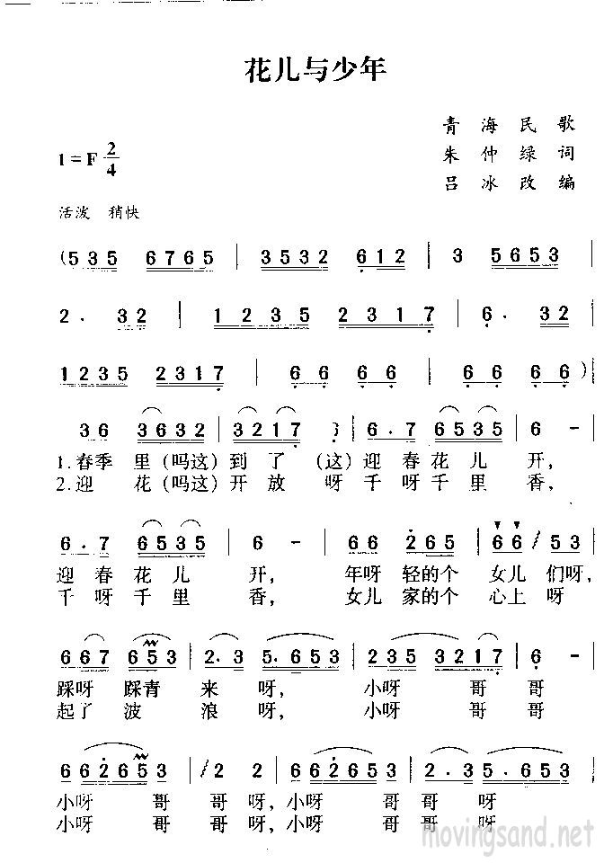 花儿与少年