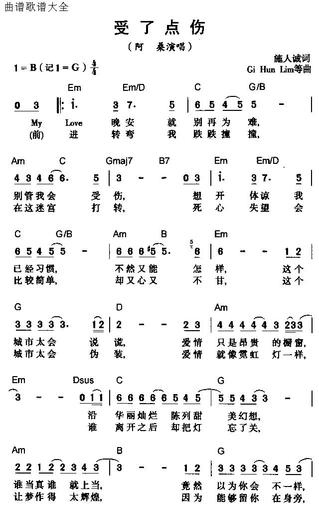 受了点伤