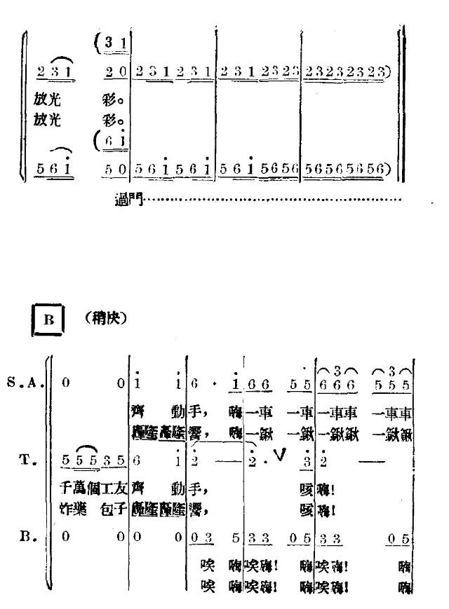 采煤歌