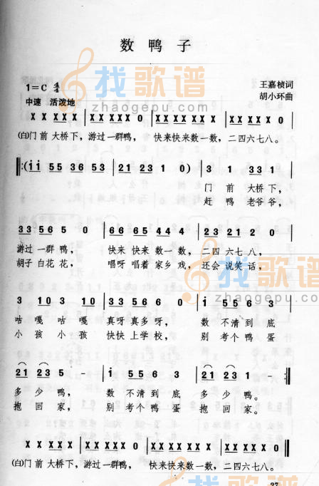 数鸭子