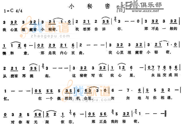 小秘密