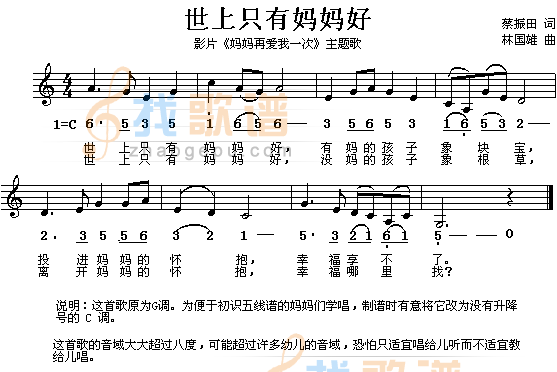 世上只有妈妈好