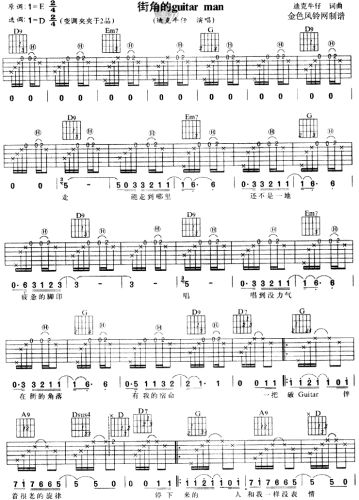 街角的Guitar Man