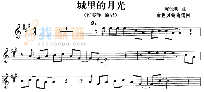 城里的月光