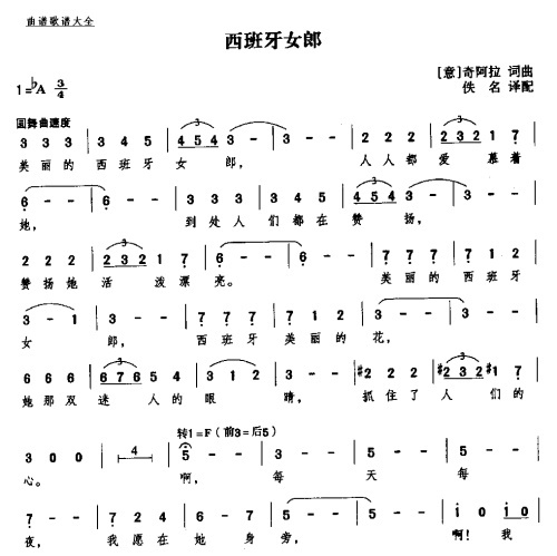 西班牙女郎