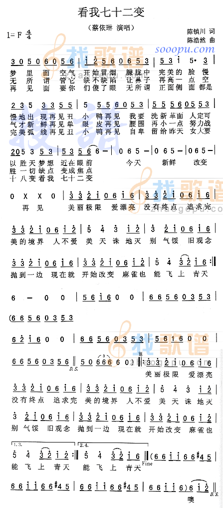 看我七十二变
