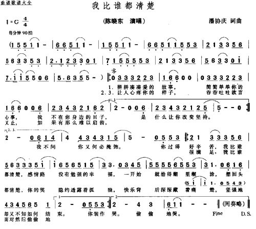 我比谁都清楚