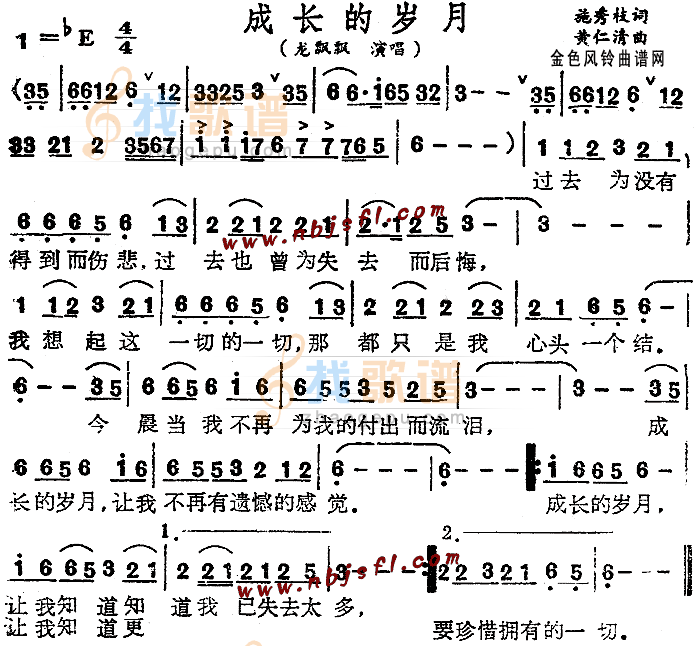 成长的岁月