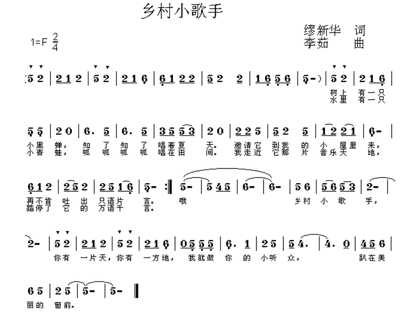 乡村小歌手