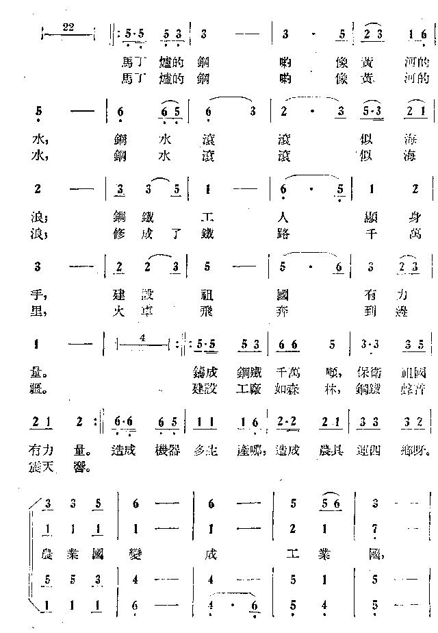 钢铁工人歌