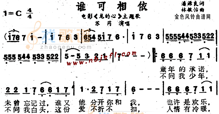 谁可相依(龙的心主题歌)