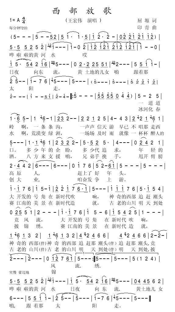 西部放歌