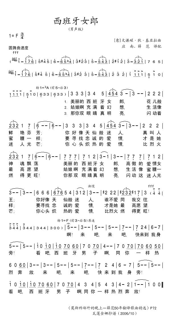 西班牙女郎