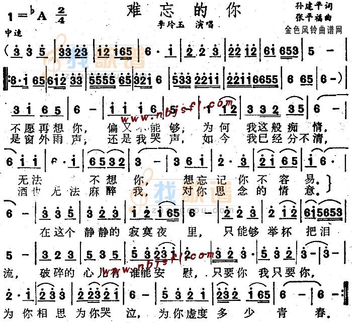 难忘的你