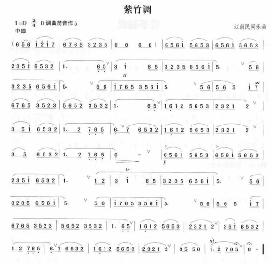 紫竹调