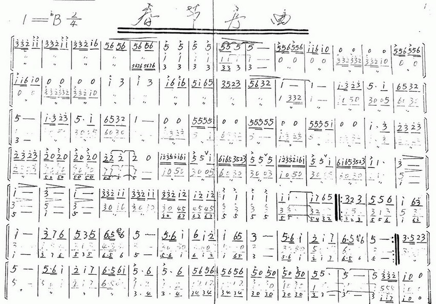 春节序曲（军乐曲）