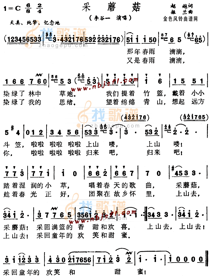 采蘑菇