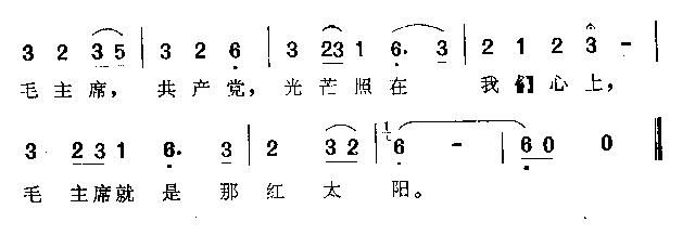 毛主席派来访问团