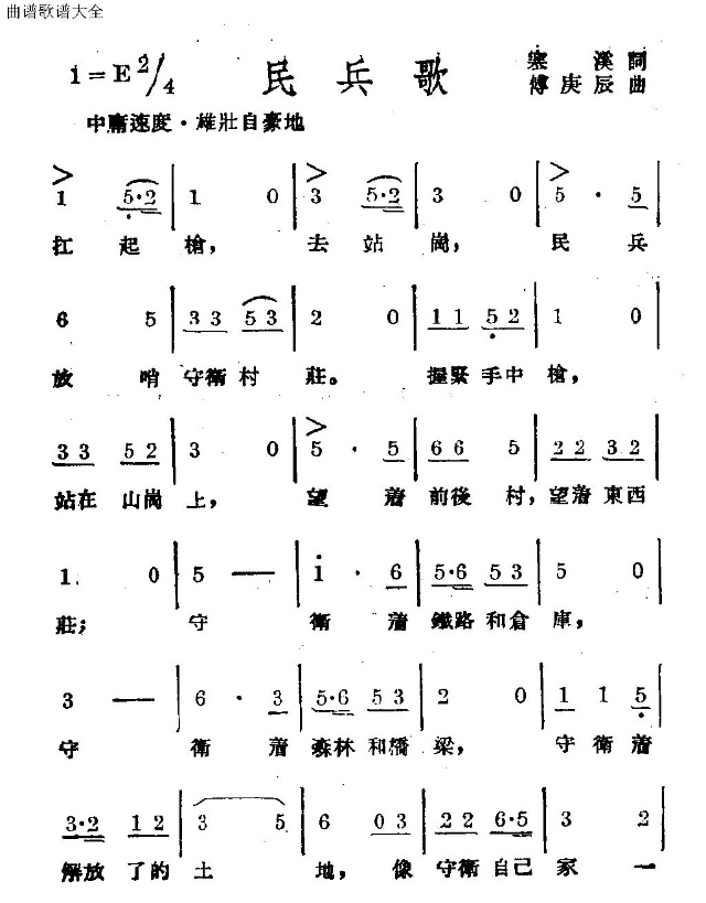 民兵歌