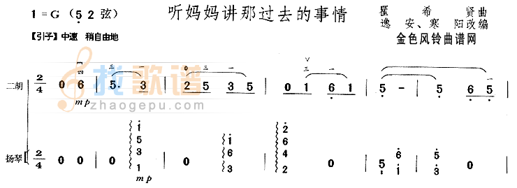听妈妈讲那过去的事情