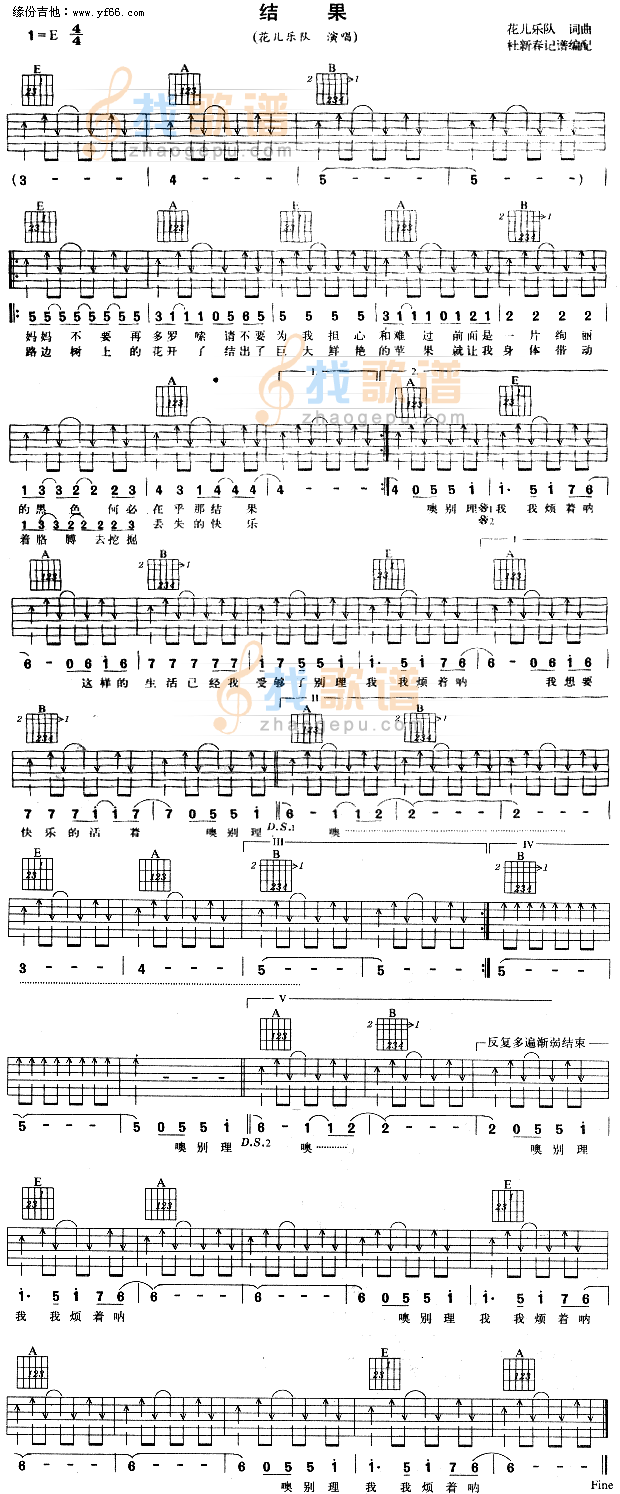 结果