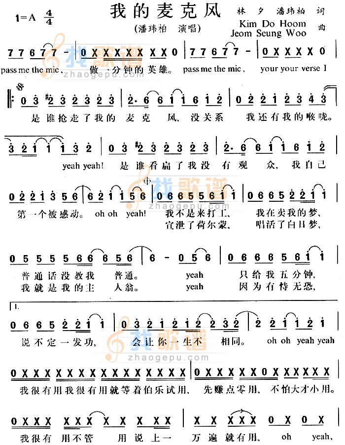 我的麦克风