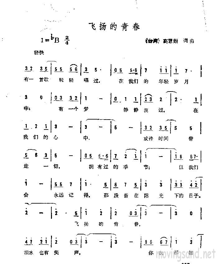 飞扬的青春