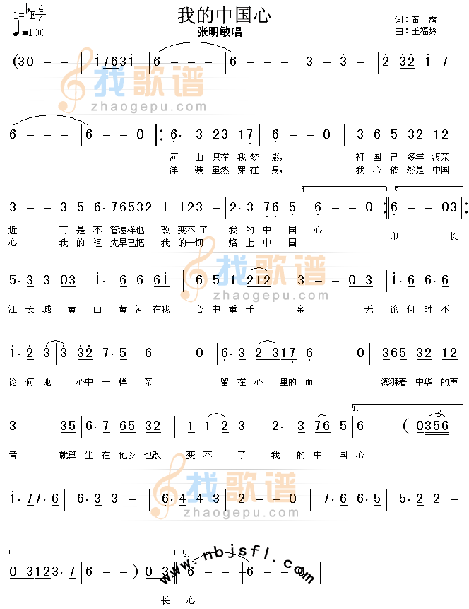 我的中国心