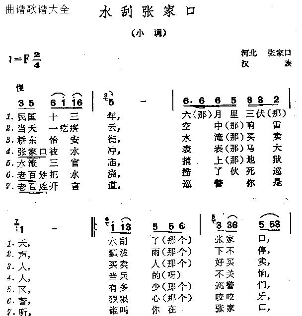 水刮张家口