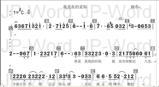 我是真的爱你 2