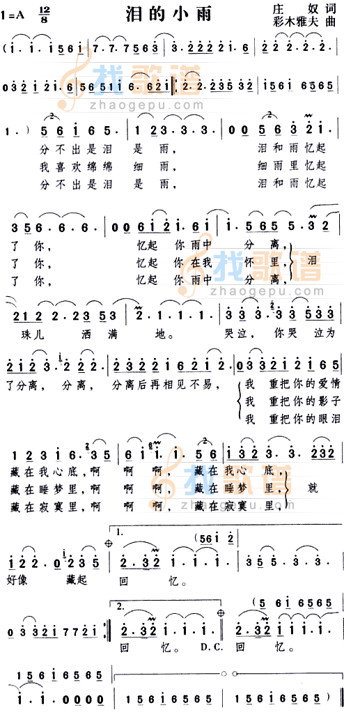 泪的小雨