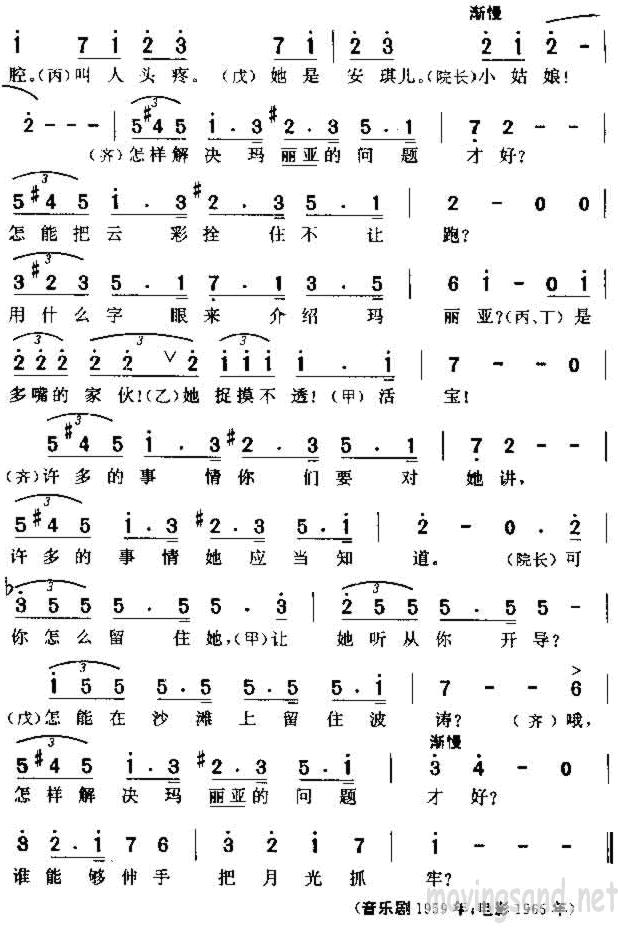 怎样解决玛丽亚的问题(美国电影音乐之声插曲)