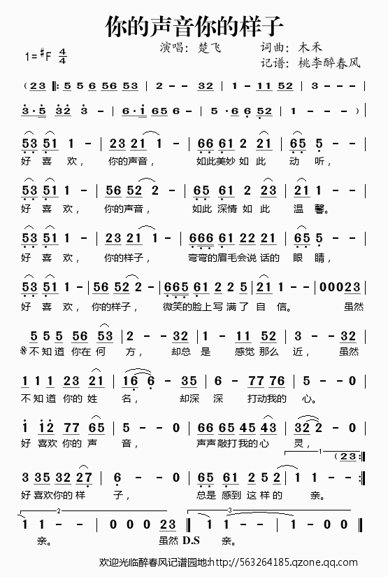 你的声音你的样子
