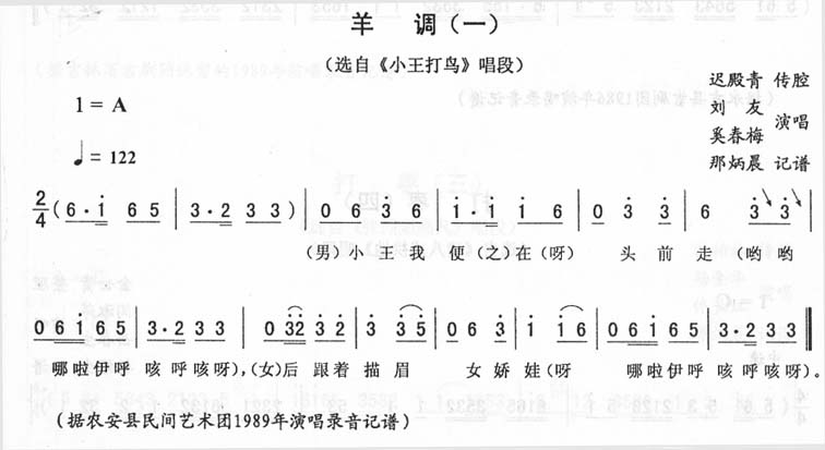 羊调(一)_<小王打鸟>二人转