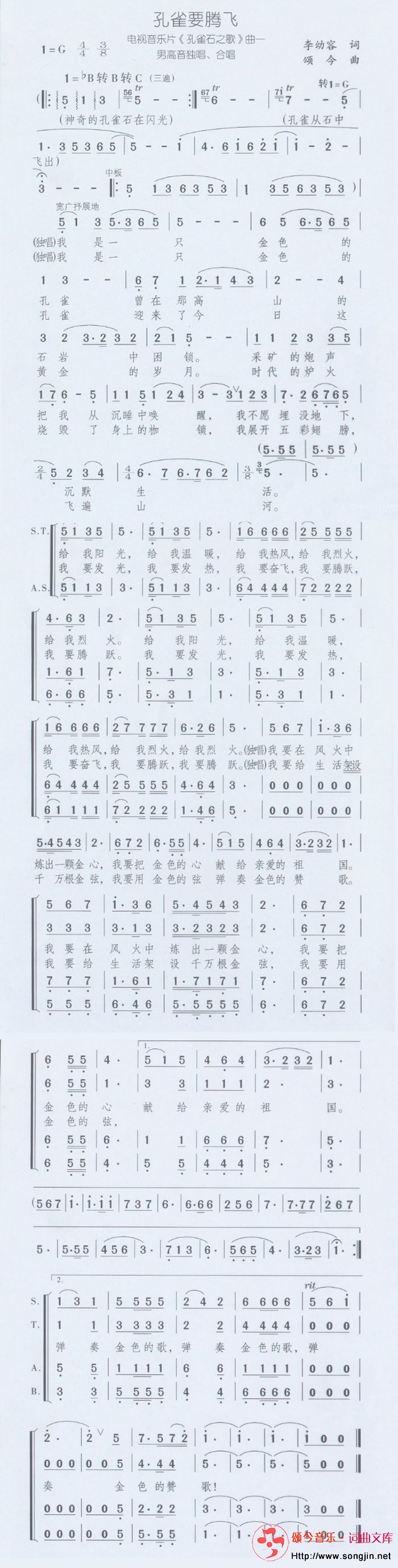 孔雀要腾飞