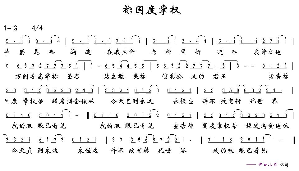 你国度掌权