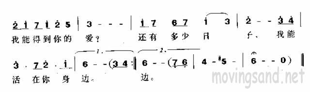 我衷心感谢你