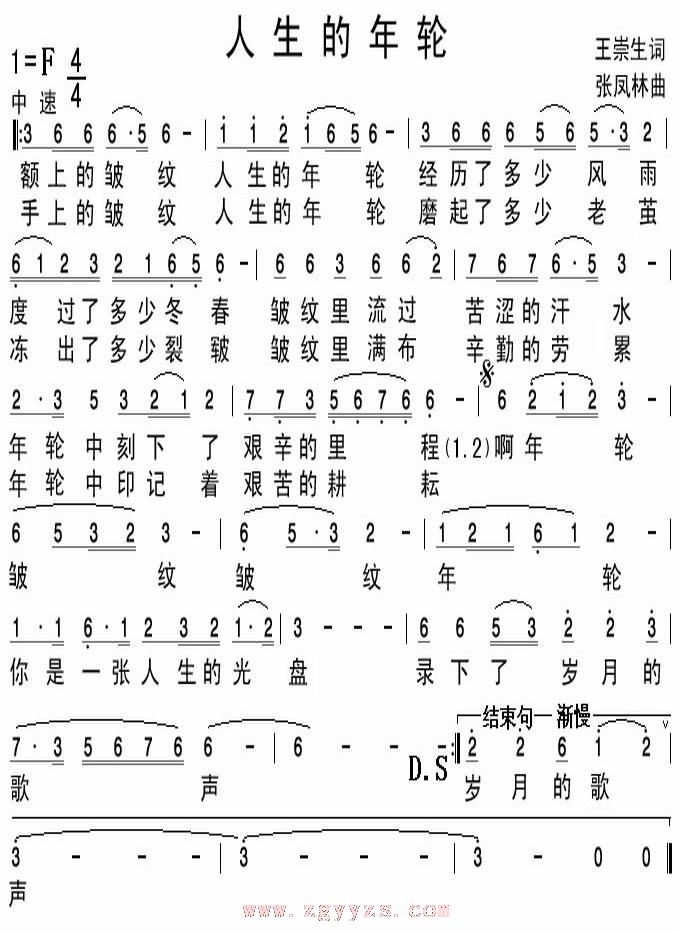 人生的年轮