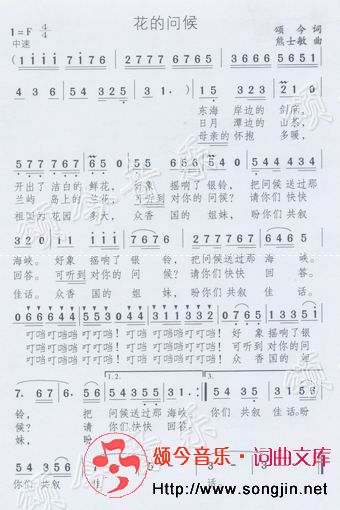 花的问候