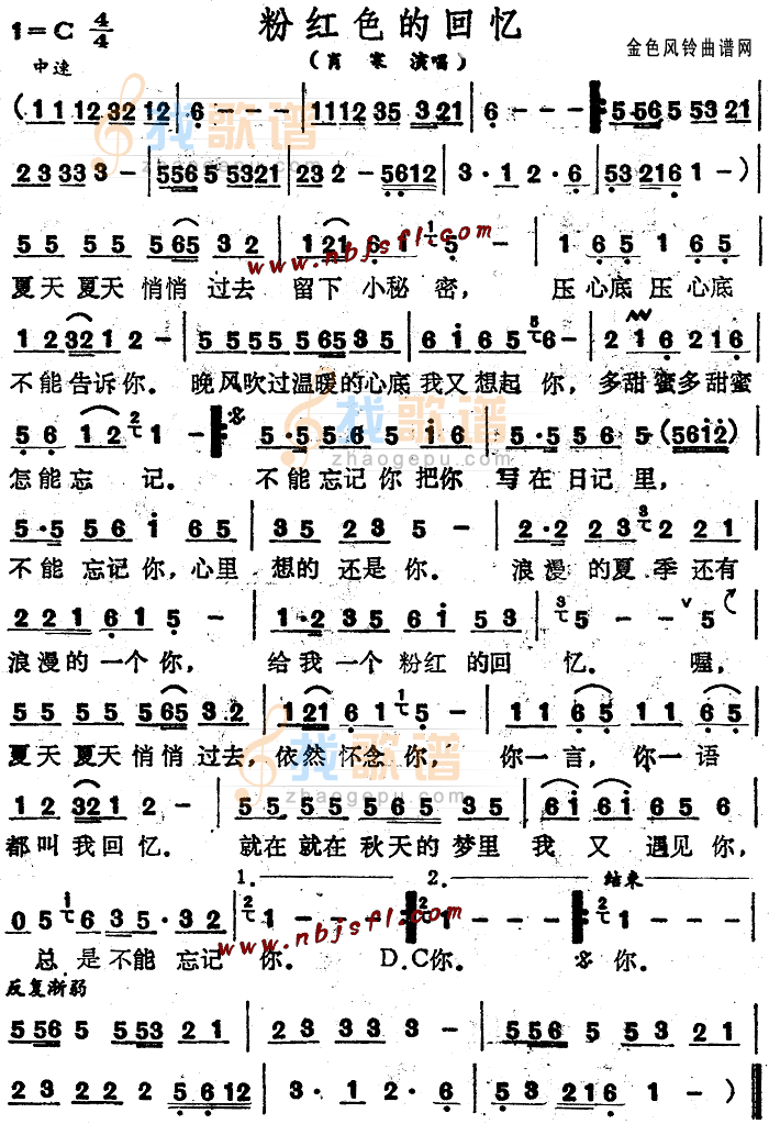 粉红色的回忆
