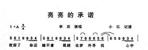 亮亮的承诺