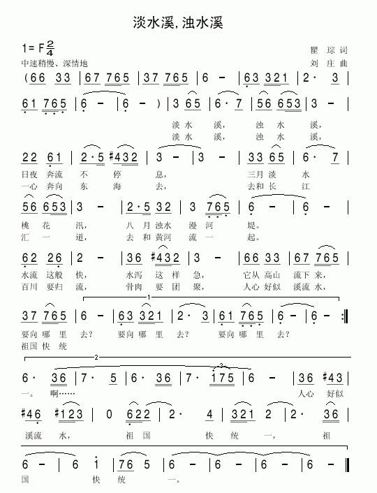 淡水溪，浊水溪