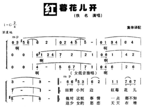 红莓花儿开