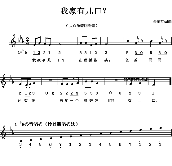 我家有几口？