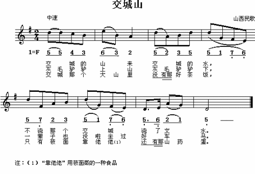 交城山