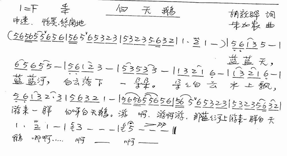 白天鹅
